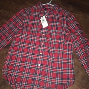 NWT plaid Ralph Lauren